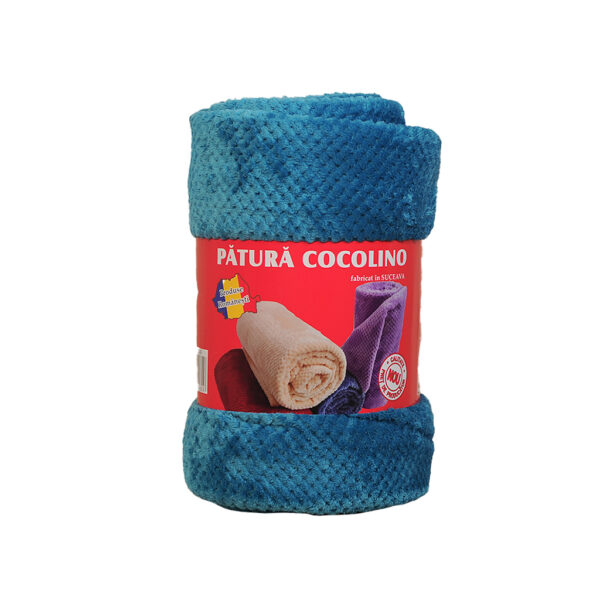 Patura cocolino 220x240-turcoaz