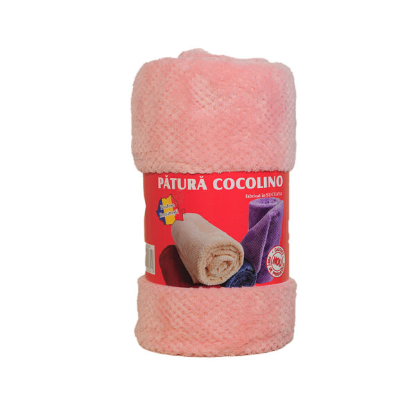 Patura cocolino 220x240-roz