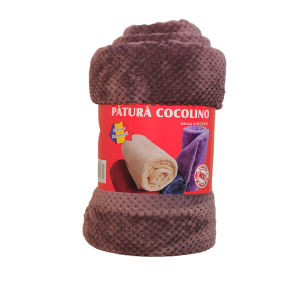 Patura cocolino 180x240-plamaniu