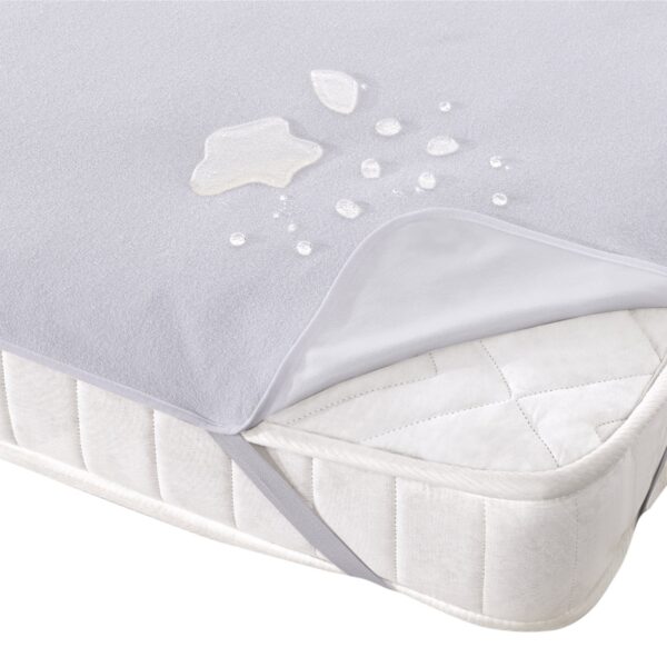 Protectie saltea impermeabila SafeSleep byConeltex, dimensiuni 120x200 cm, dreptunghiulara, culoare alba